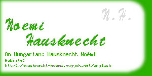 noemi hausknecht business card